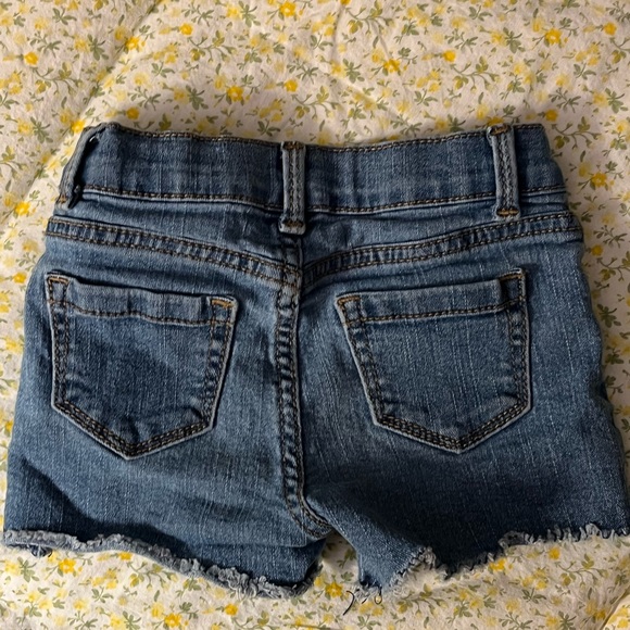 Girls Fun Embroidered Jean Shorts Overall Bundle - Picture 3 of 10